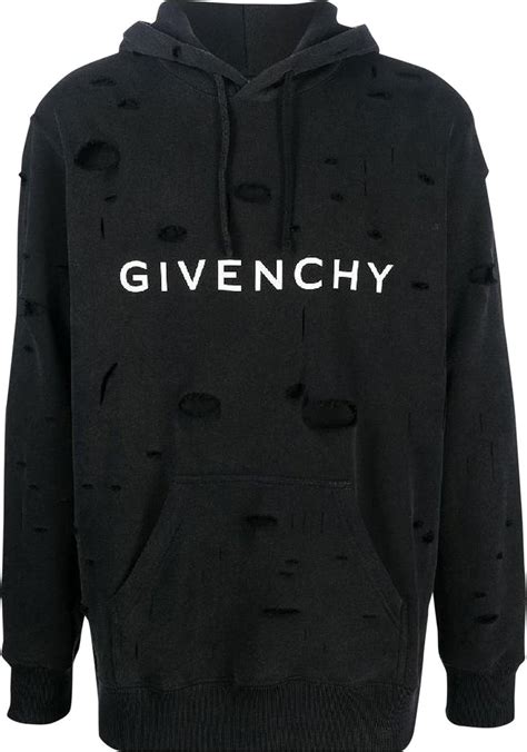 cheap givenchy hoodie|givenchy hoodie with holes.